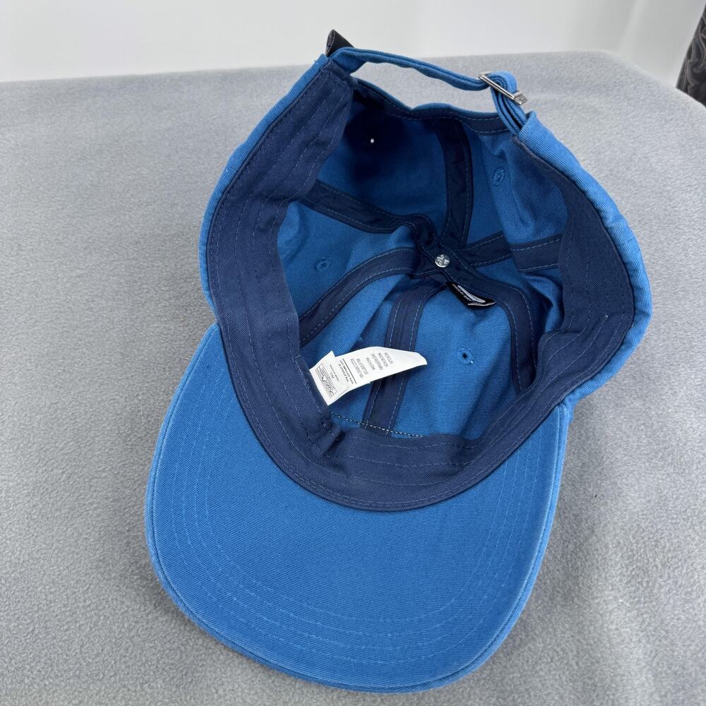Patagonia P6 Label Trad Cap Blue Organic Cotton Strapback Hat Adult - Picture 5 of 11